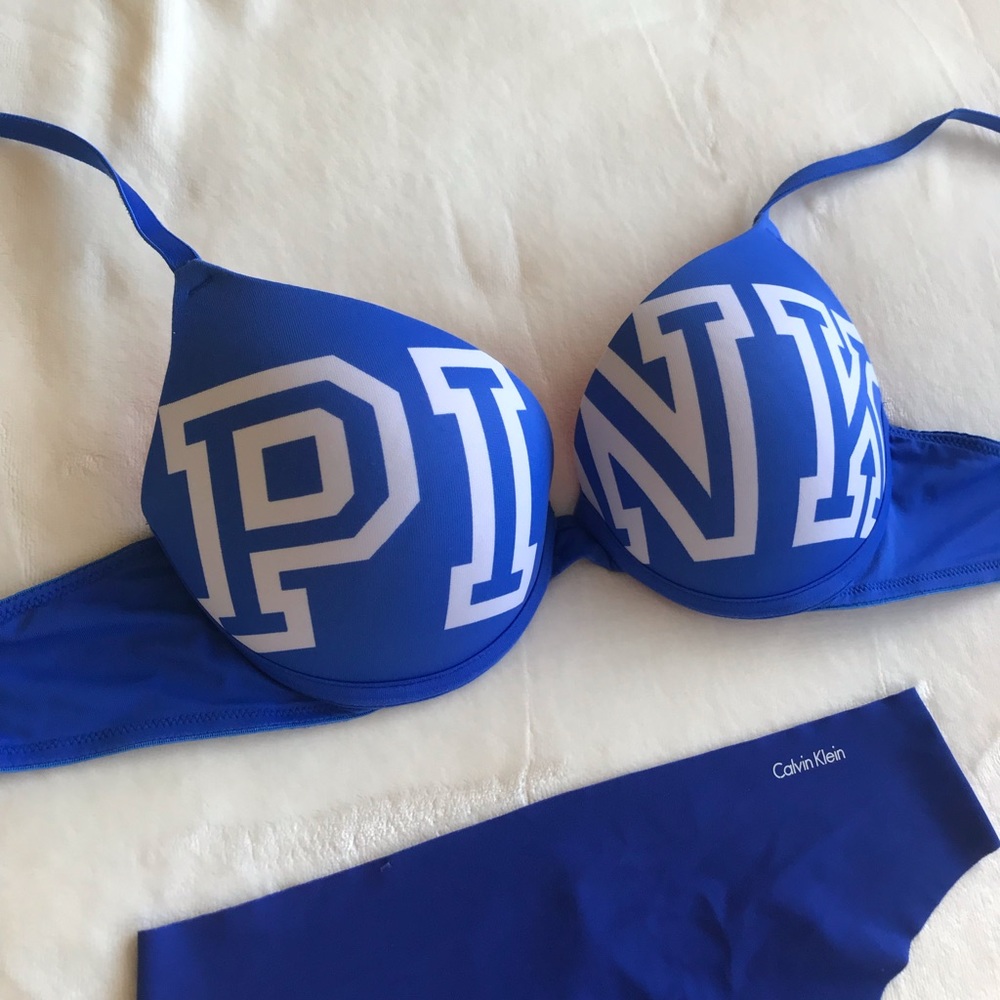 🌀🦋 VS PINK PUSH UP BRA💍💙
